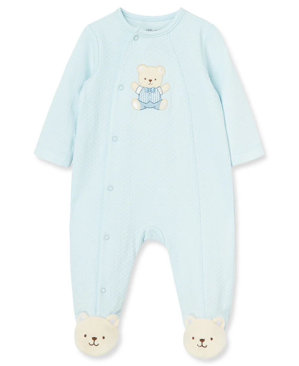 Cute Bear Snap Footie