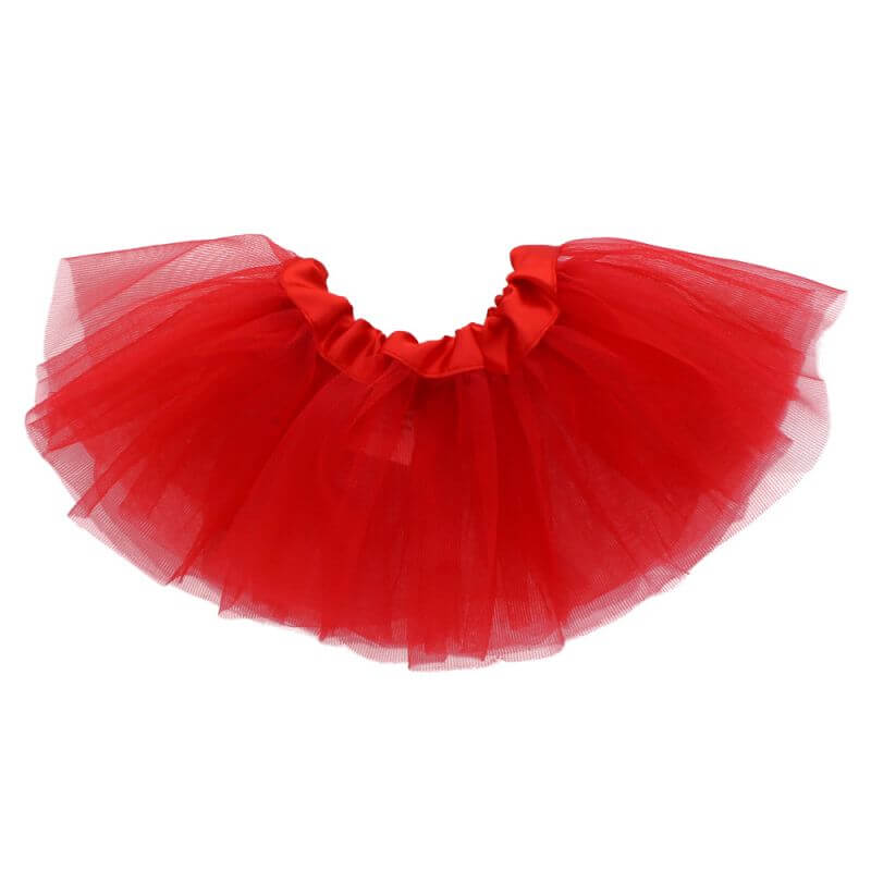 Solid Red Ballerina Tutu