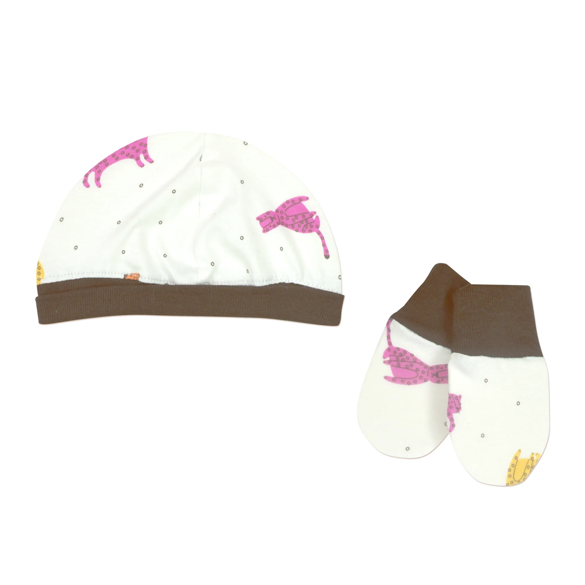 Jag Hat & Mitten Set