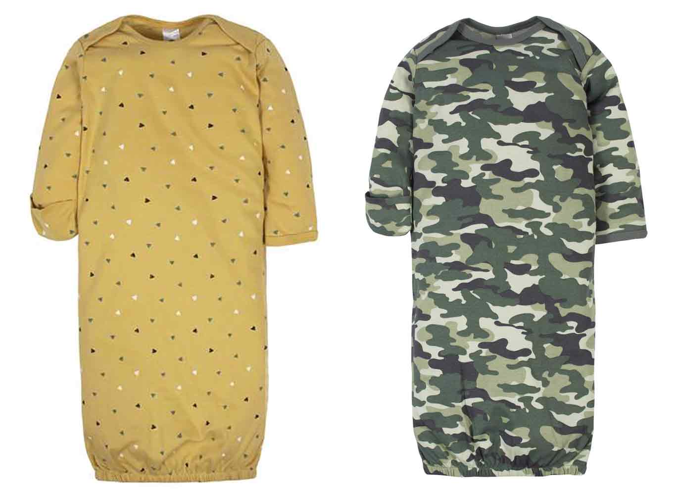 Camouflage 2pk Gown Set