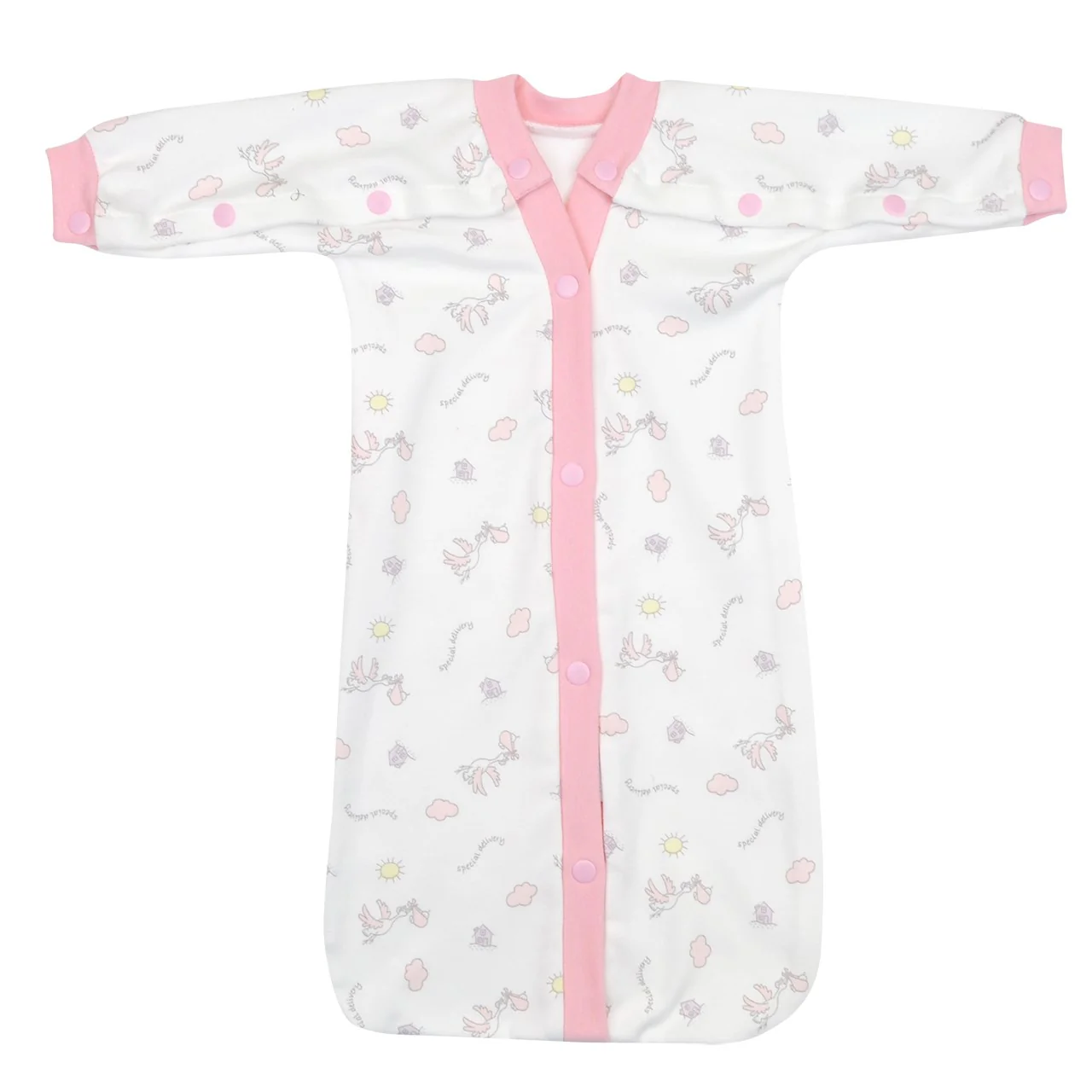 Pink Stork Nic-Sac
