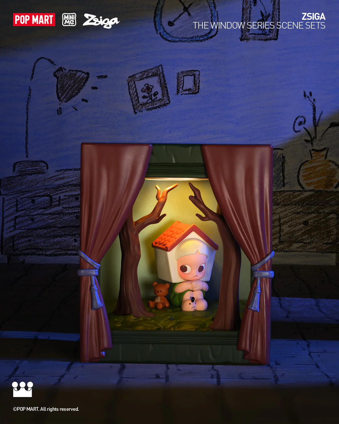 POP MART Zsiga The Window Series Scene Sets