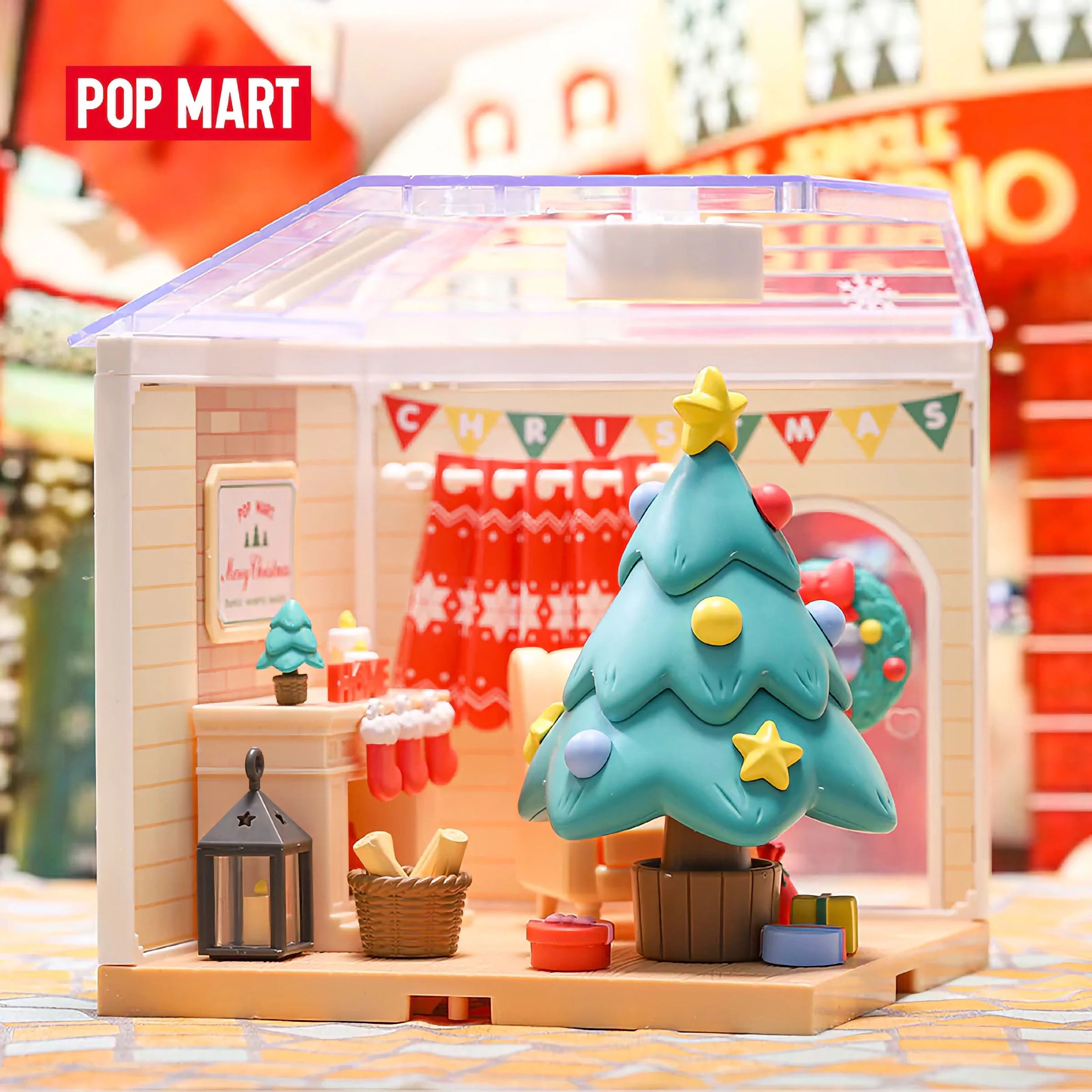 POP MART Christmas House Set