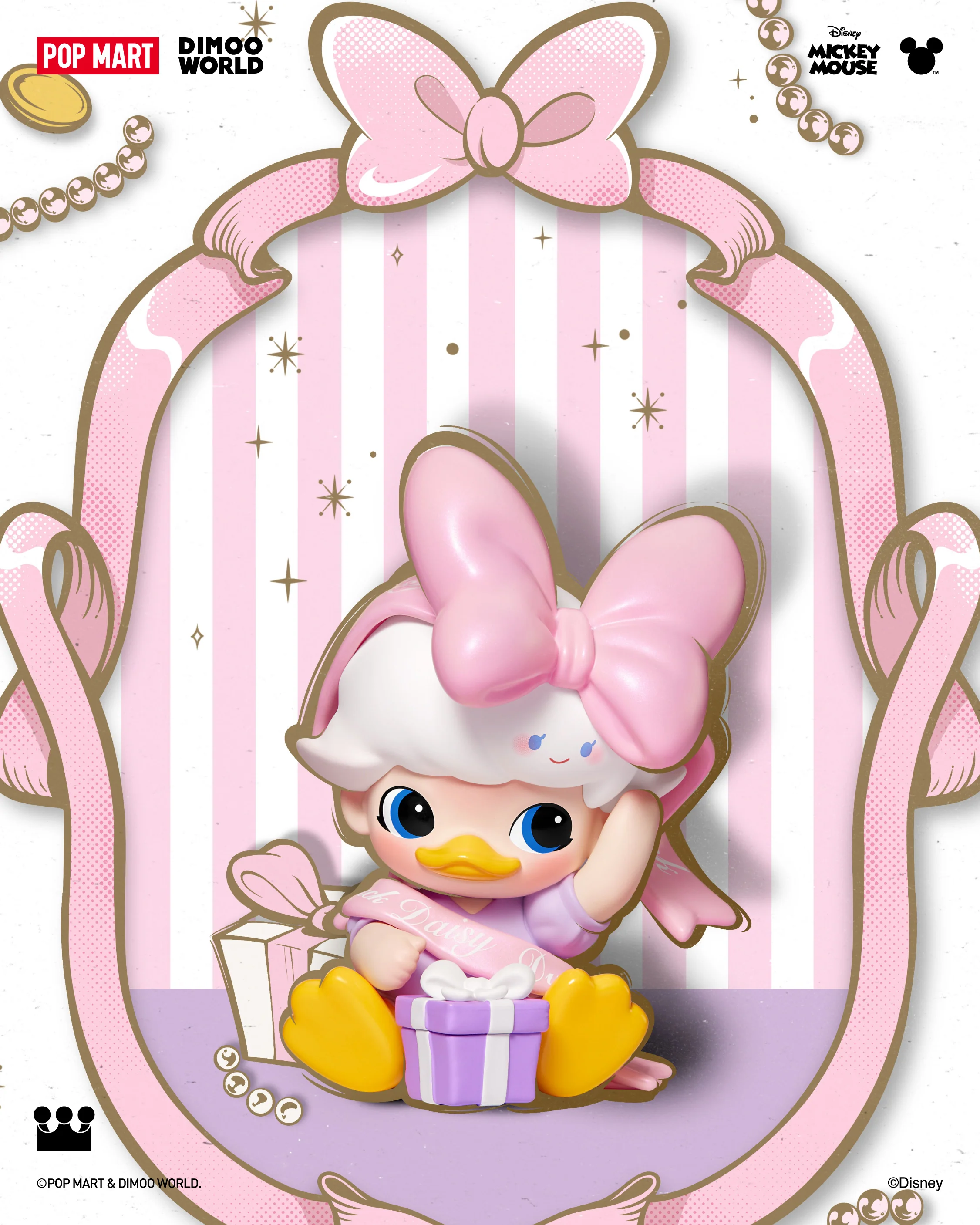 POP MART DIMOO WORLD × DISNEY Series Figures