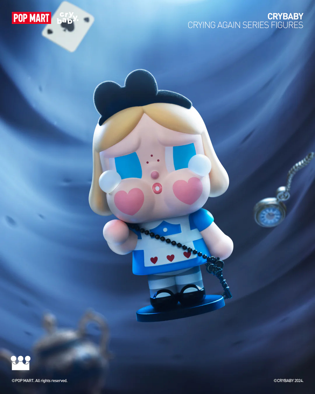 POP MART CRYBABY Crying Again Series Figures