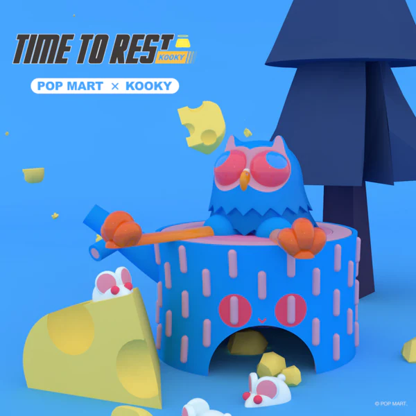 POP MART Kooky Time To Rest Series
