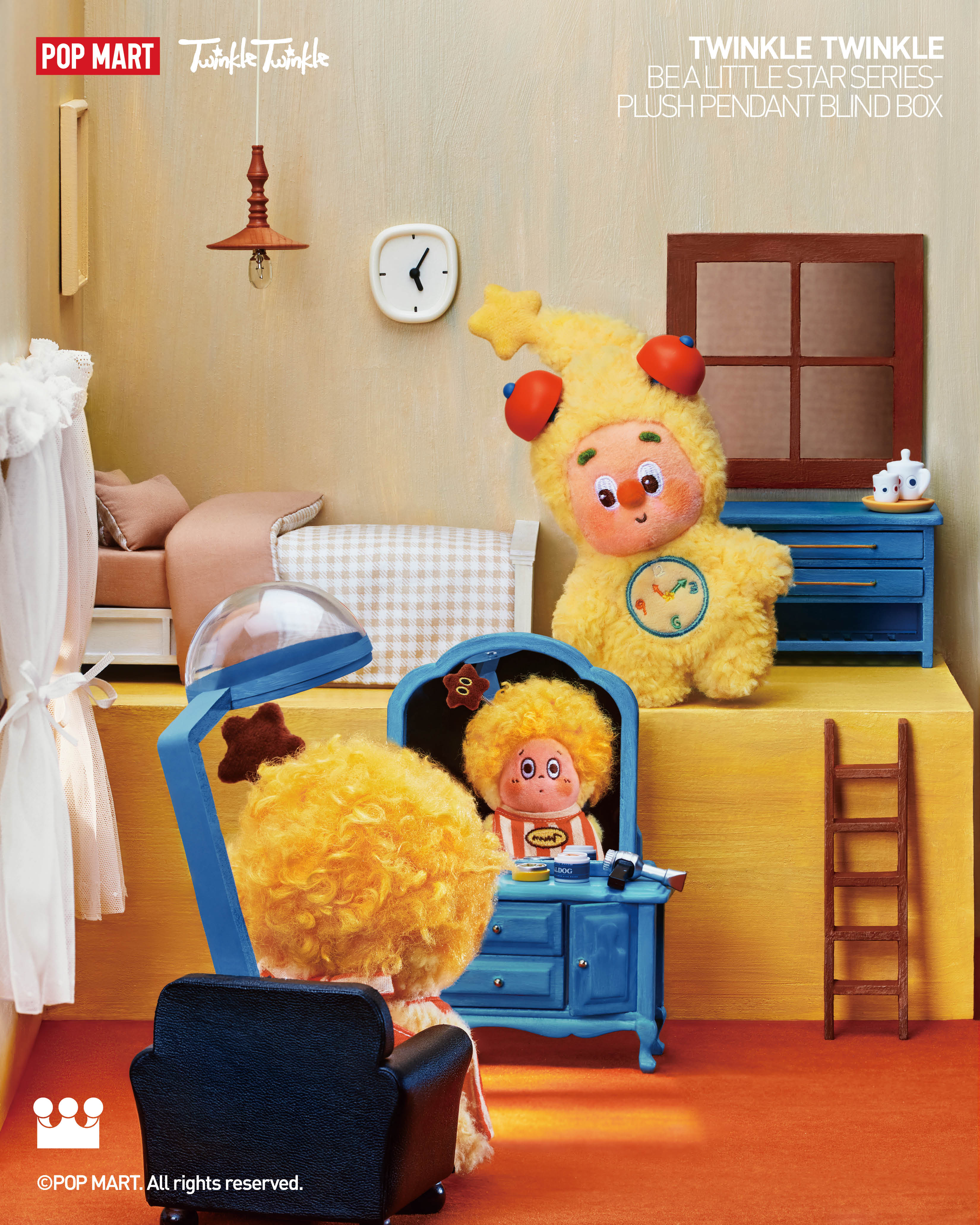 POP MART Twinkle Twinkle Be a Little Star Series - Plush Pendant Blind Box