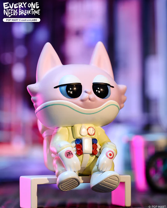 POP MART CoolrainLABO Everyone Needs Break Time Series