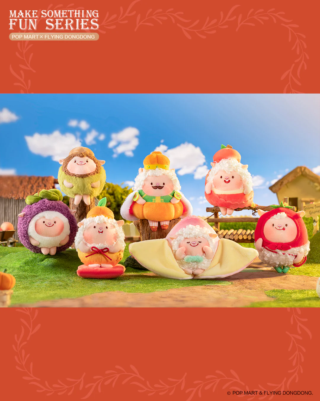 POP MART Flying DongDong Have Something Series - Plush Pendant Blind Box