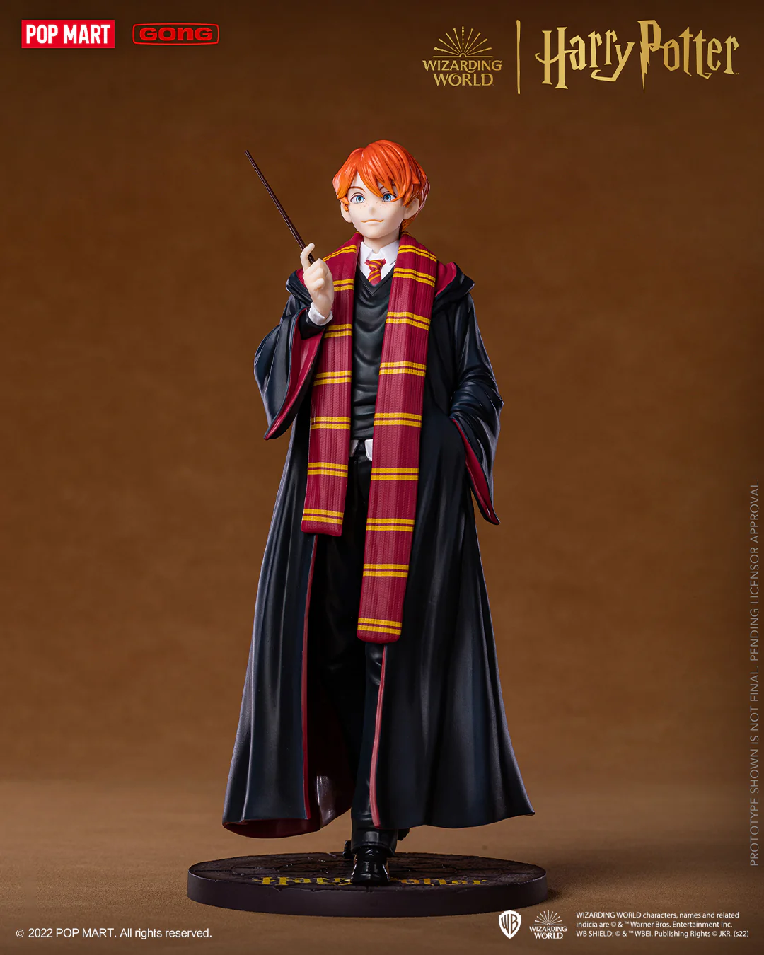 POP MART Harry Potter: Wizard Dynasty Ron (Special Edition) Figure