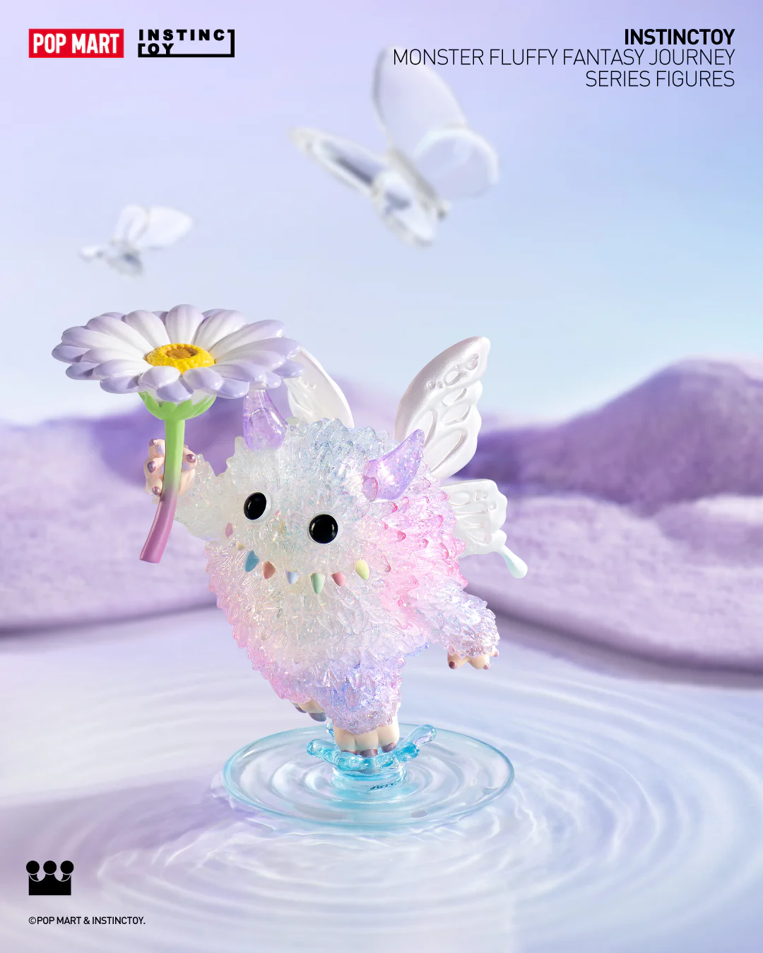 POP MART INSTINCTOY Monster Fluffy Fantasy Journey Series Figures