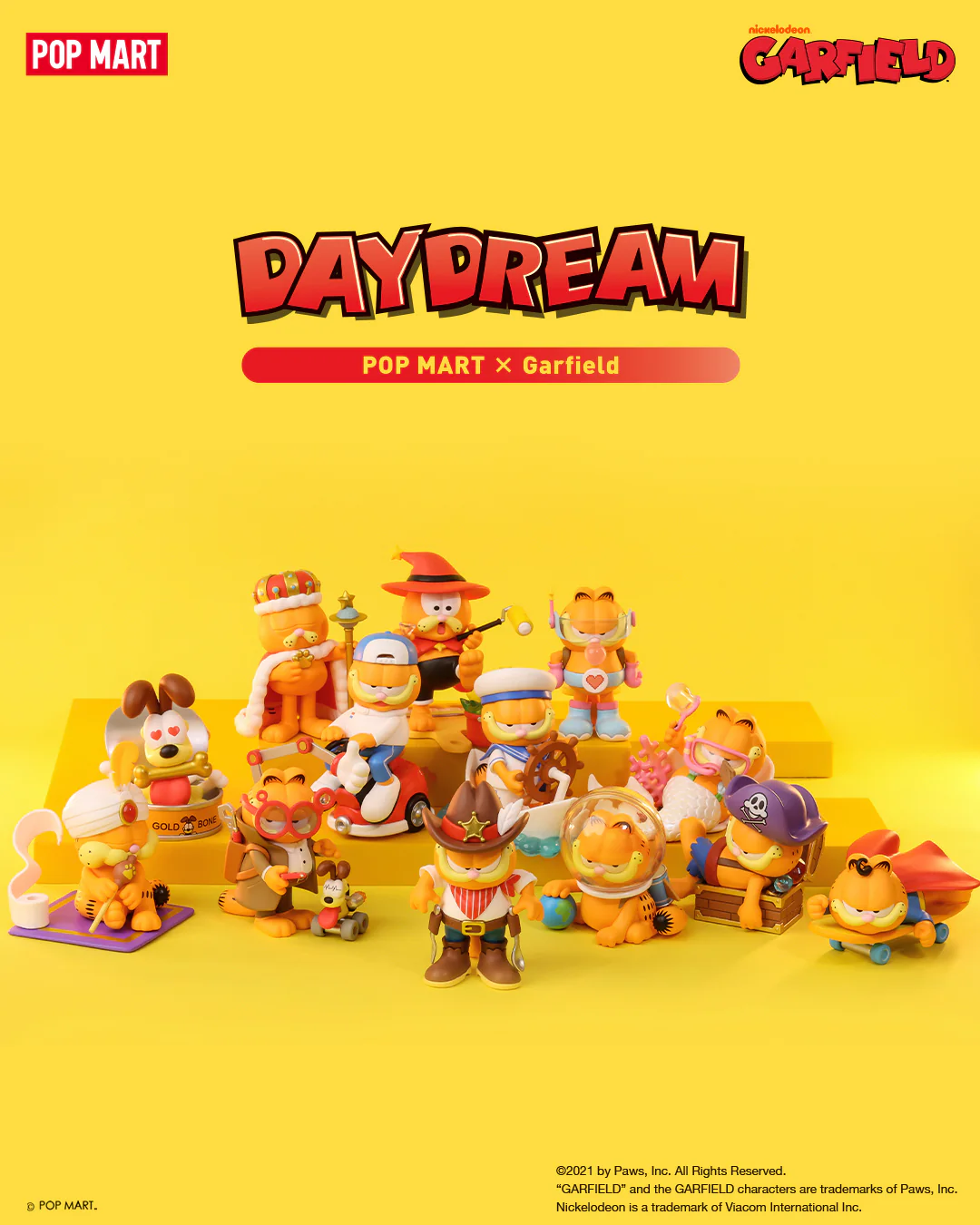POP MART Garfield Day Dream Series