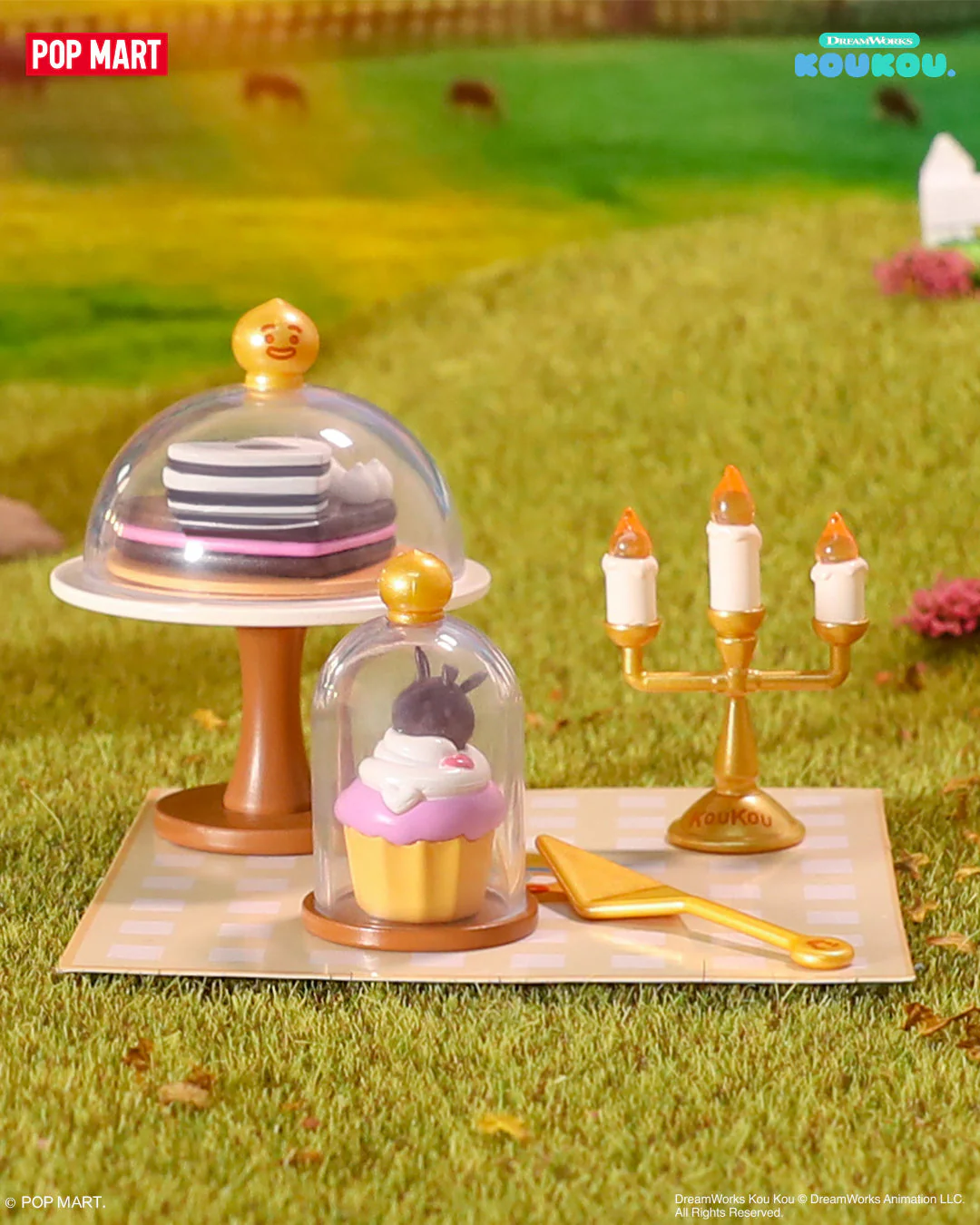 POP MART Koukou Leisurely Afternoon Tea Series Prop