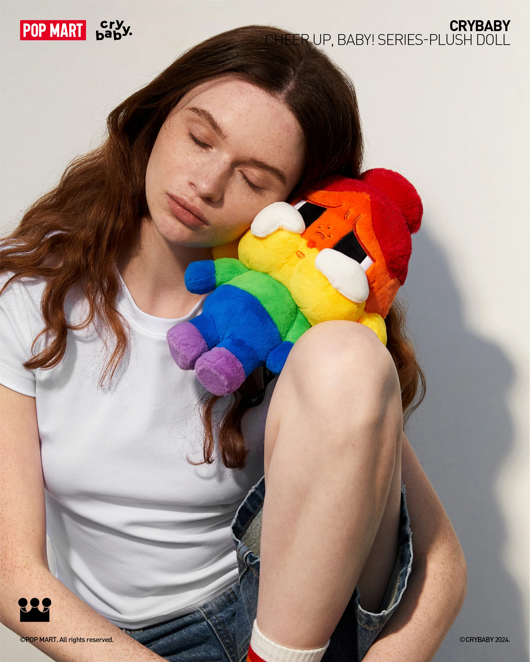 POP MART CRYBABY CHEER UP, BABY! SERIES-Plush Doll