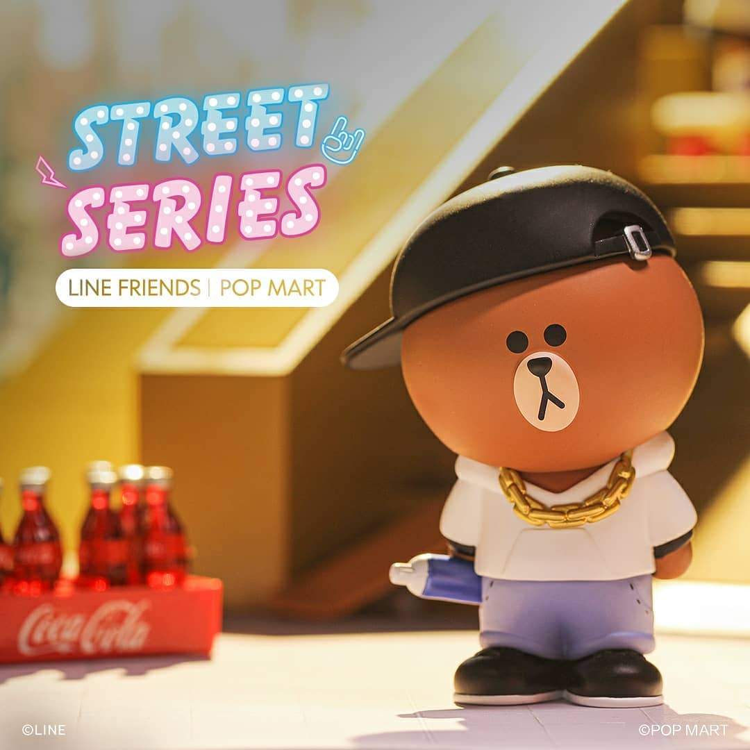 POP MART LINE Friends Street Series