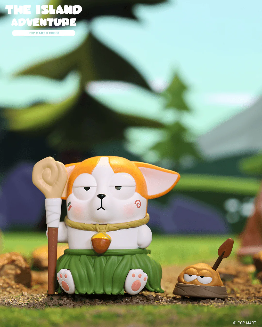 POP MART Coogi & Foody The Island Adventure Series