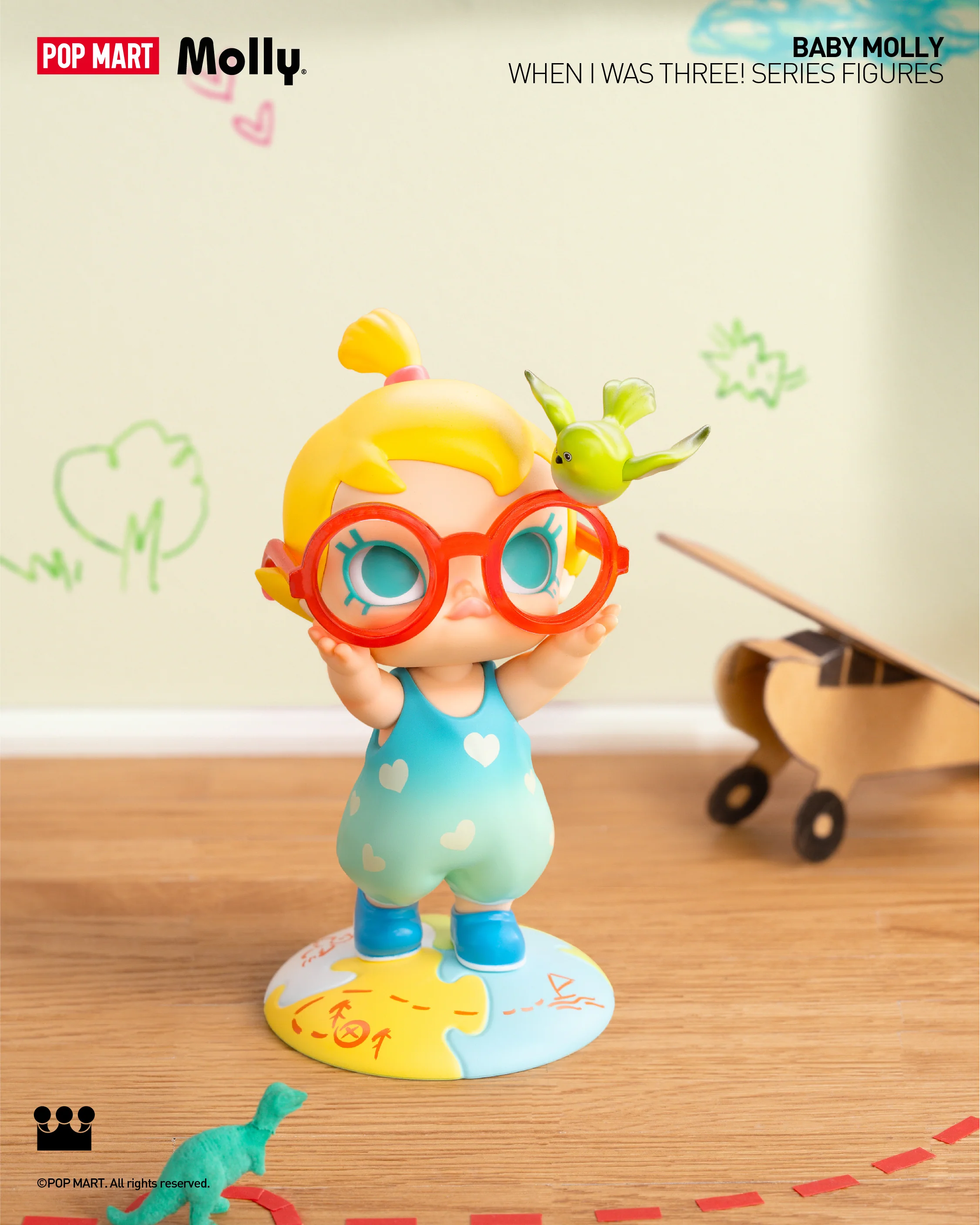 POP MART Baby Molly When I was Three! Series Figures