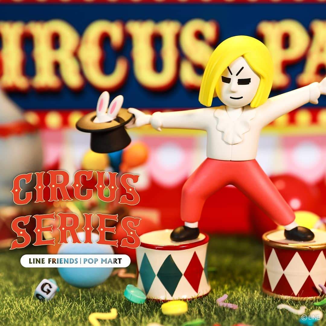 POP MART LINE Friends Circus Series
