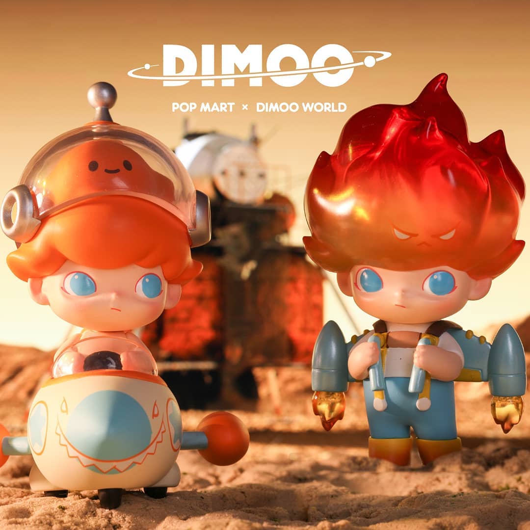 POP MART Dimoo Space Travel Series