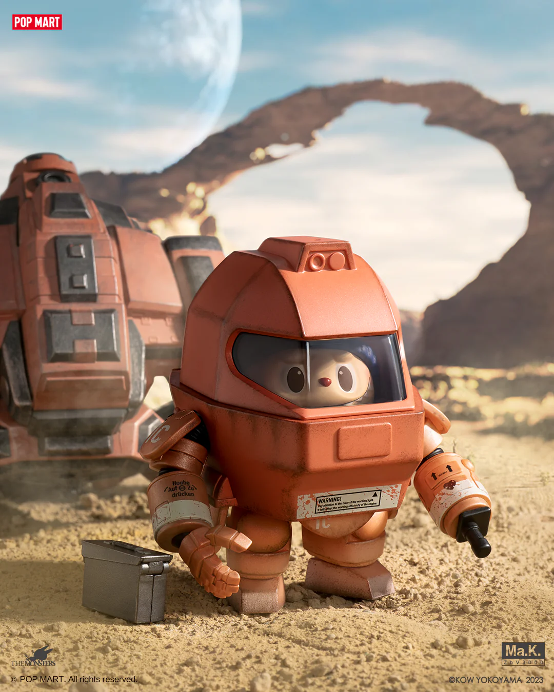 POP MART The Monsters x Kow Yokoyama Ma.K. Series