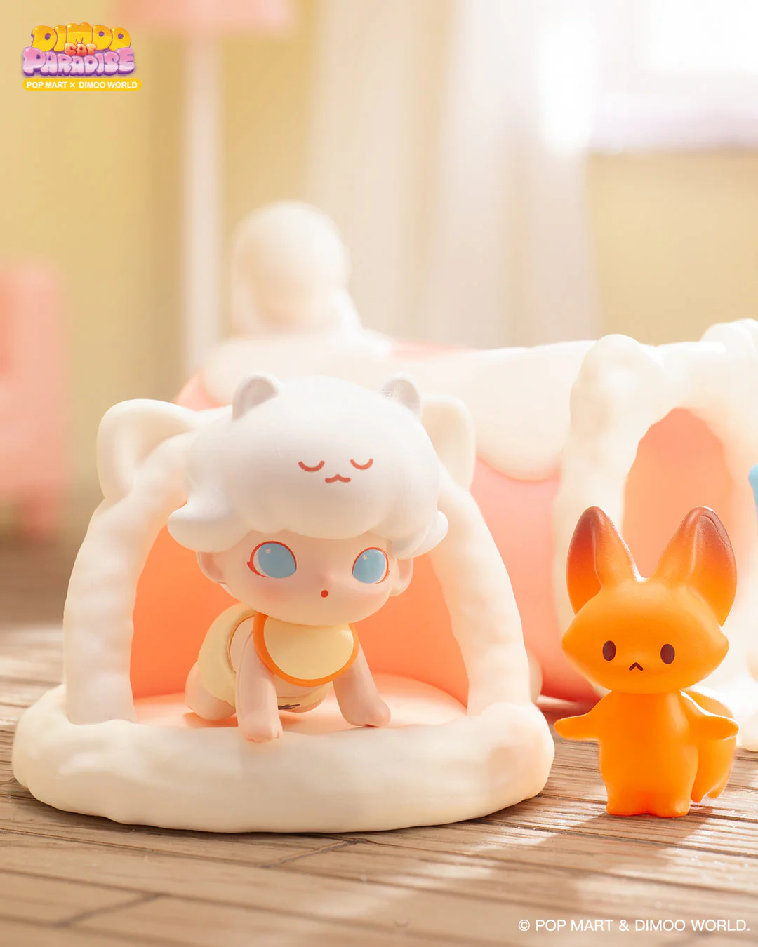 POP MART Dimoo Cat Paradise Series Prop