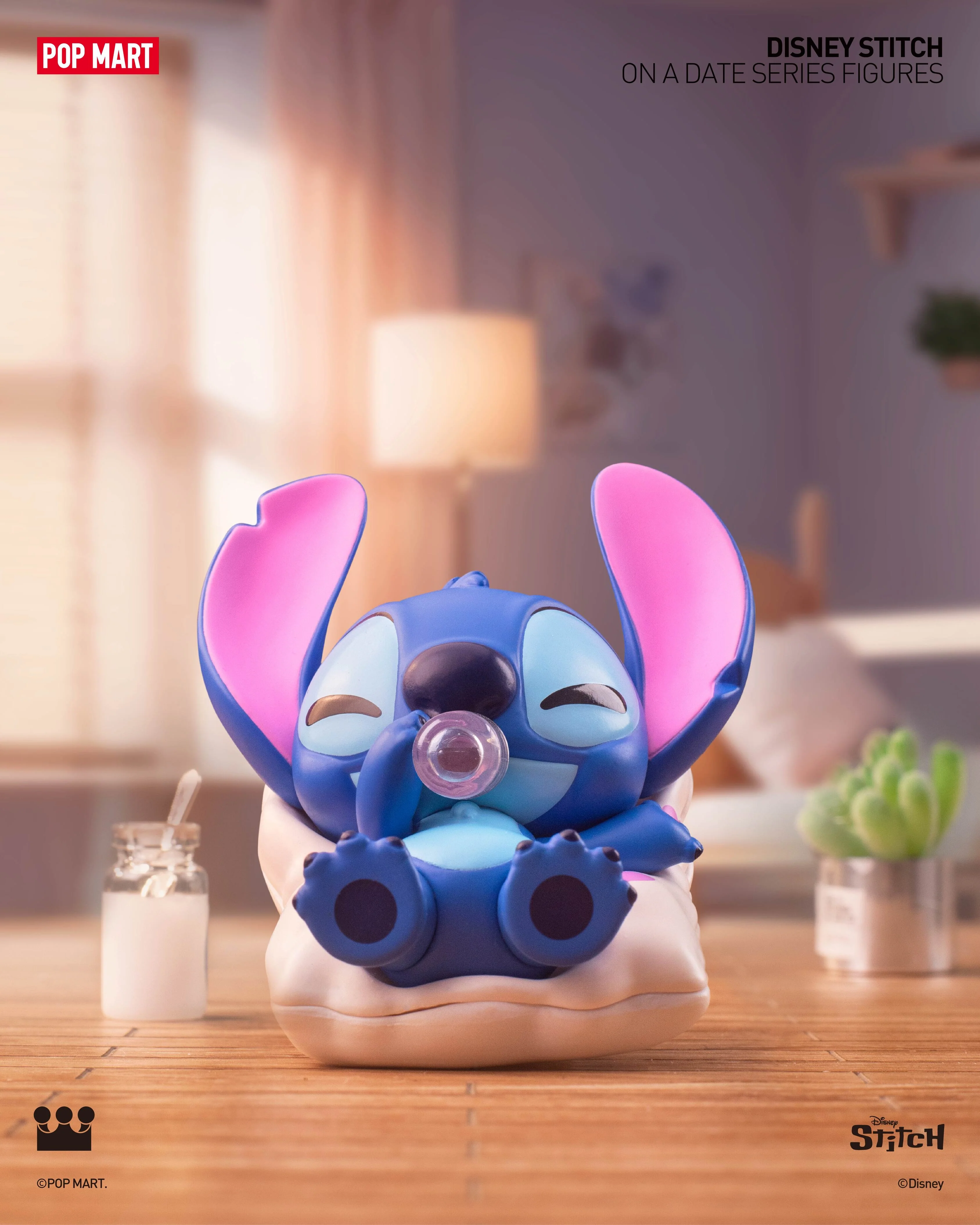 POP MART Disney Stitch on a Date Series Figures