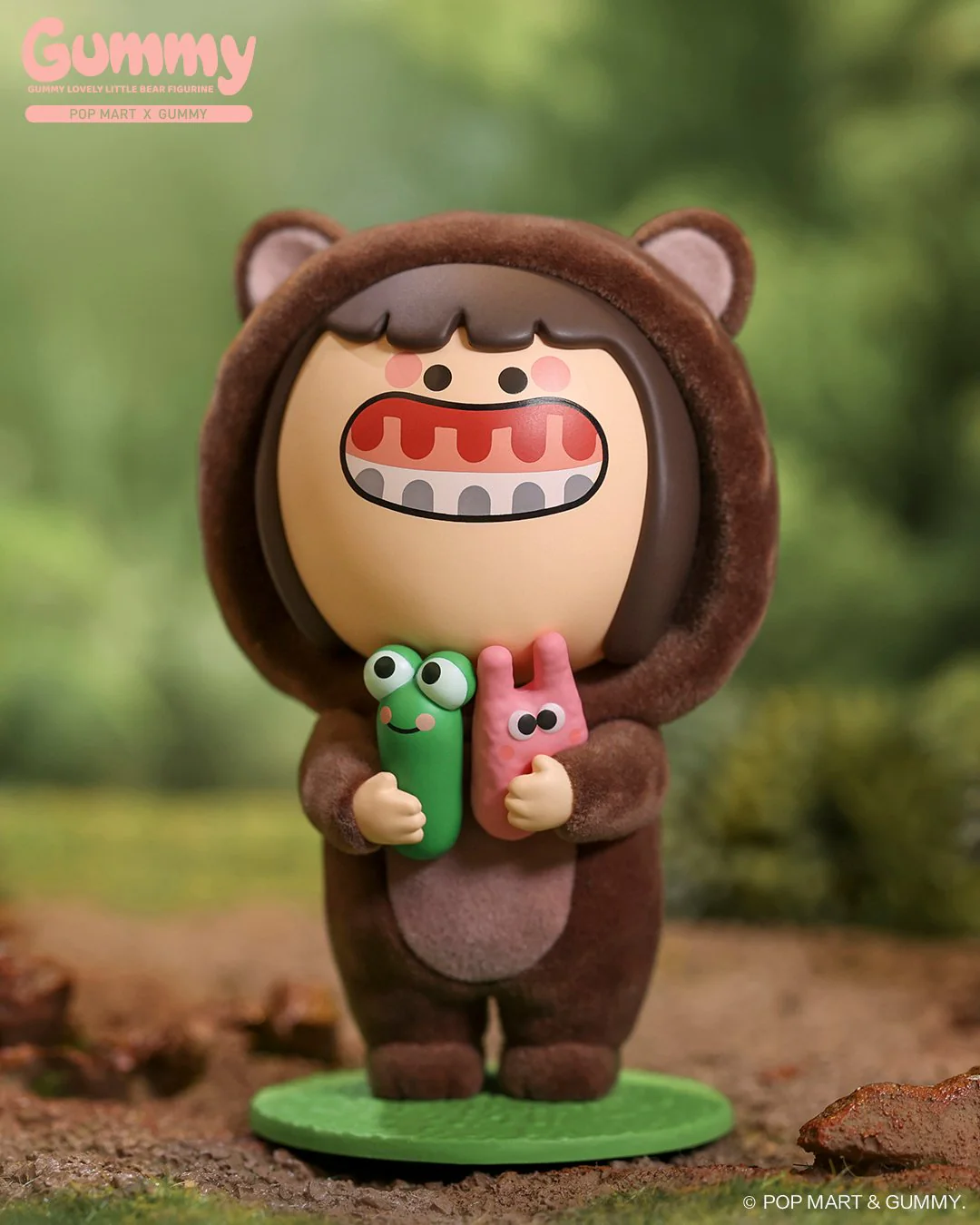 POP MART Gummy Lovely Little Bear Figurine