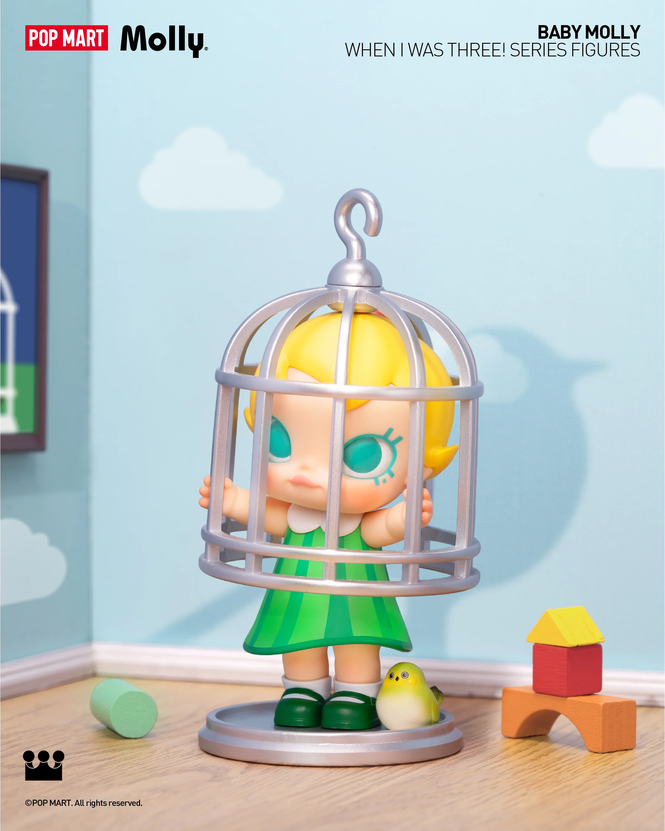 POP MART Baby Molly When I was Three! Series Figures