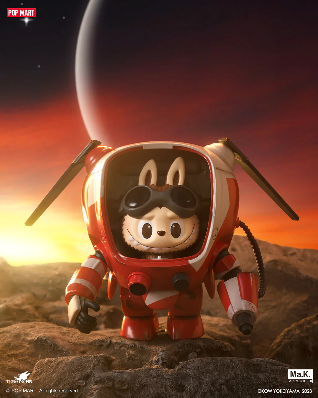 POP MART The Monsters x Kow Yokoyama Ma.K. Series