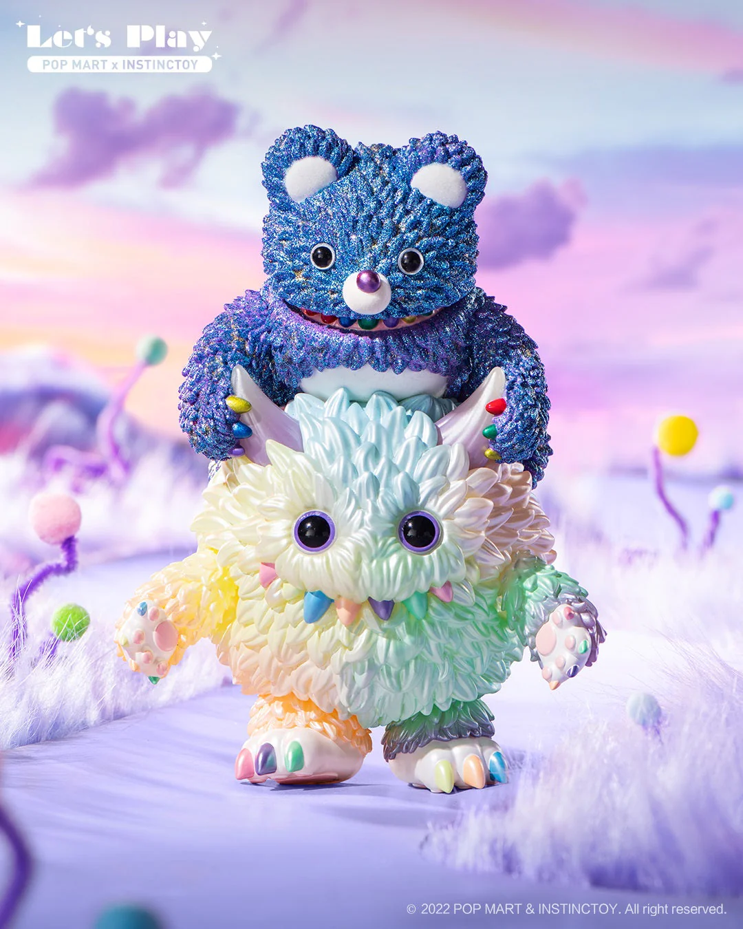 POP MART Instinctoy Muckey Let's Play Figurine