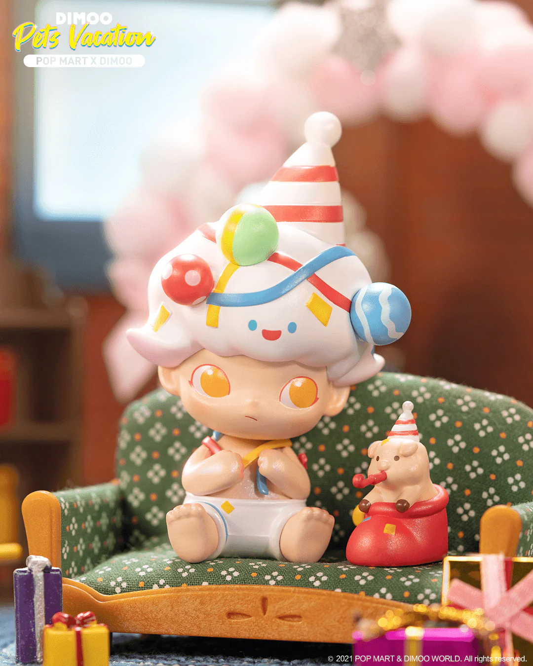 POP MART Dimoo Pets Vacation Series