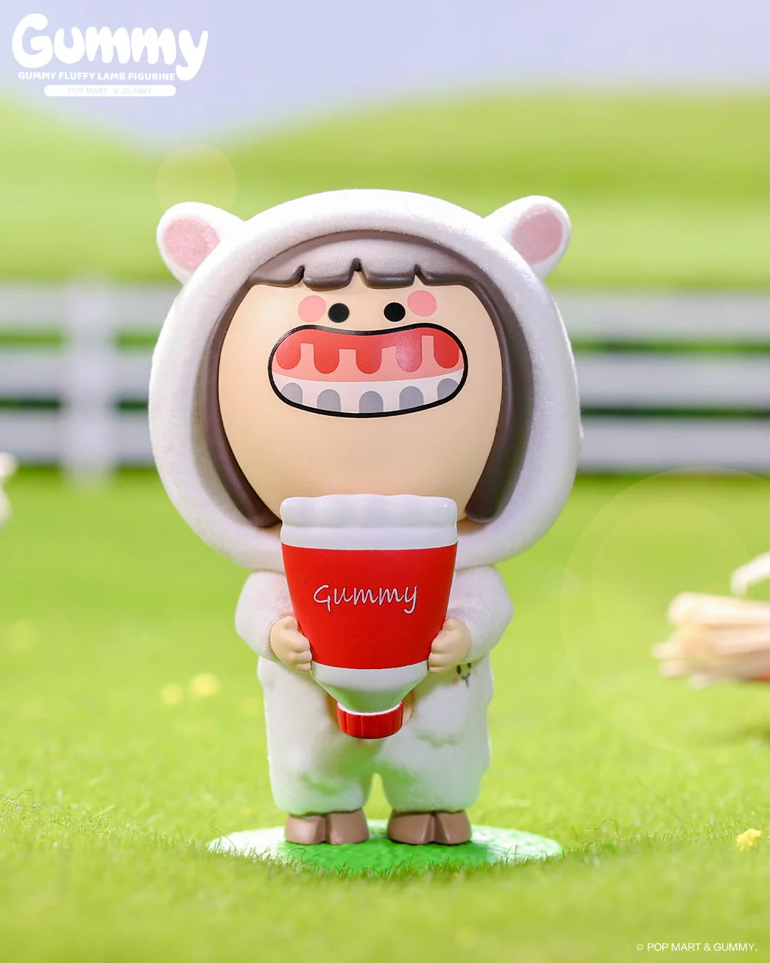 POP MART Gummy Fluffy Lamb Figurine