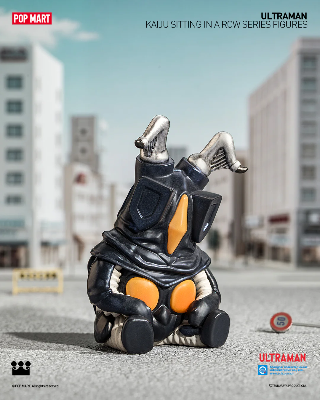 POP MART KAIJU Sitting in a Row Series Figures
