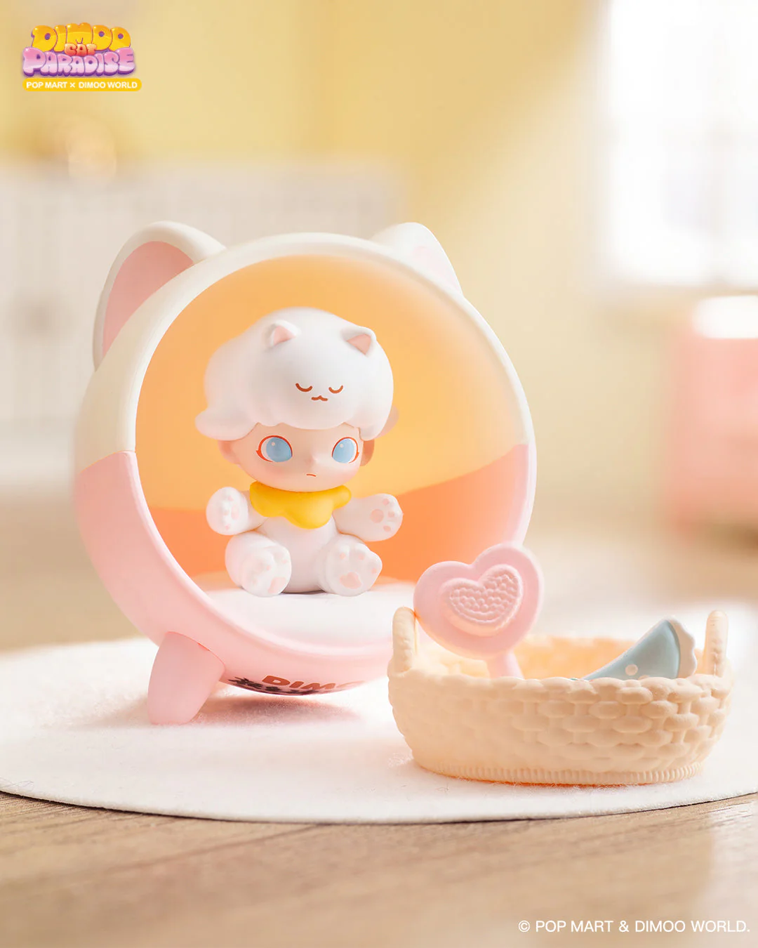 POP MART Dimoo Cat Paradise Series Prop