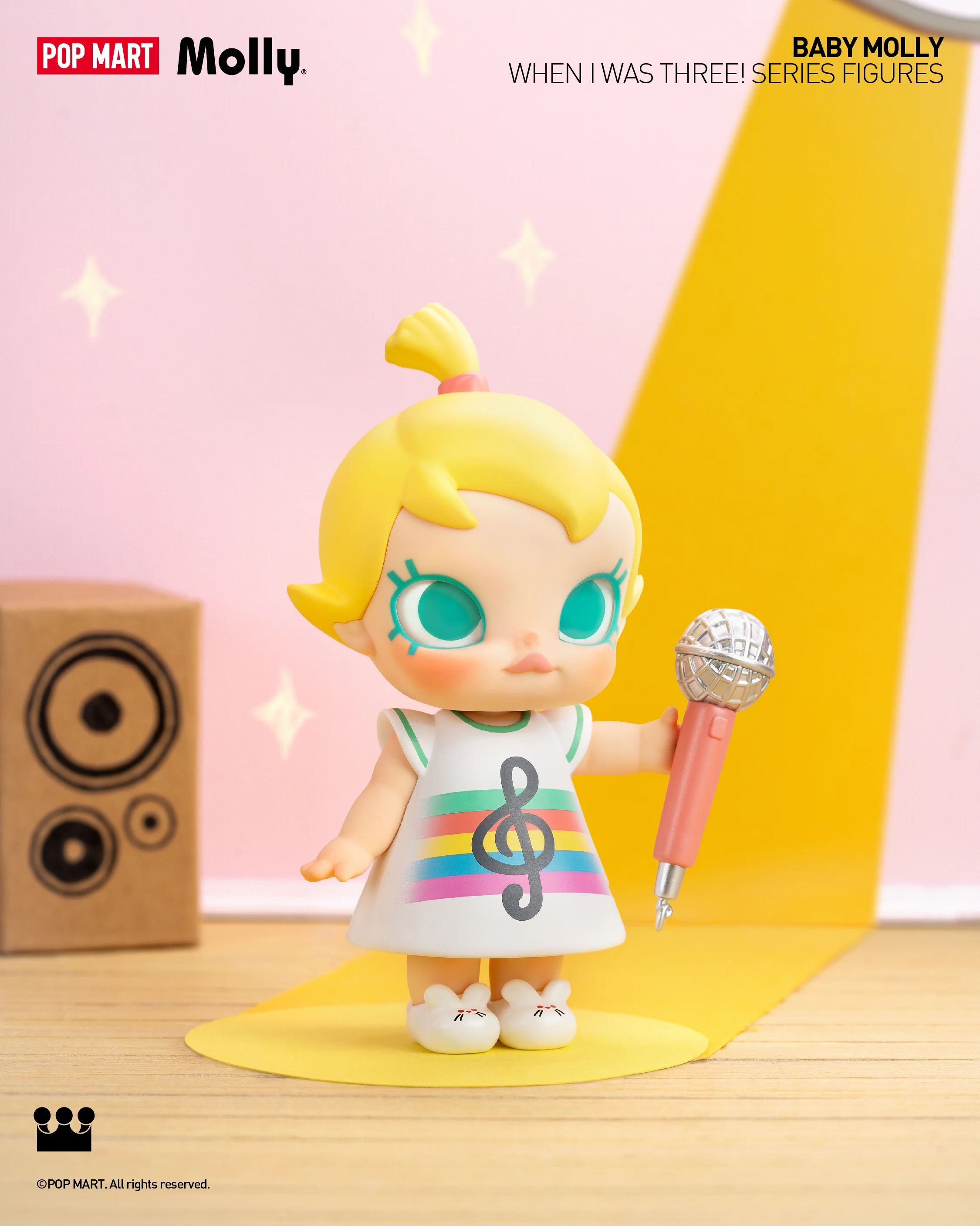 POP MART Baby Molly When I was Three! Series Figures