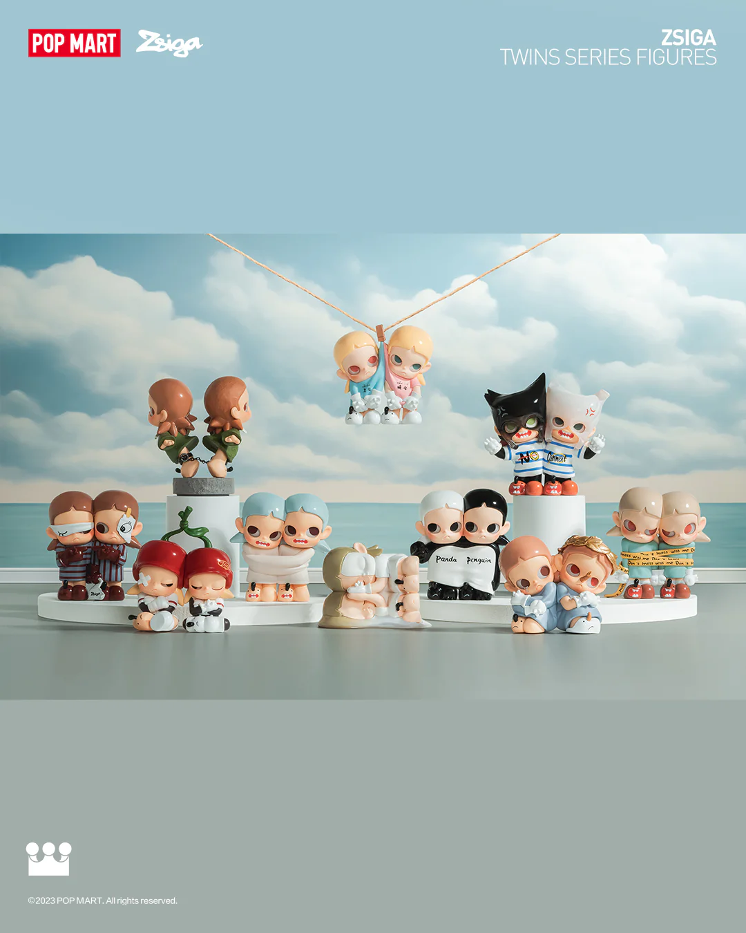 POP MART Zsiga Twins Series