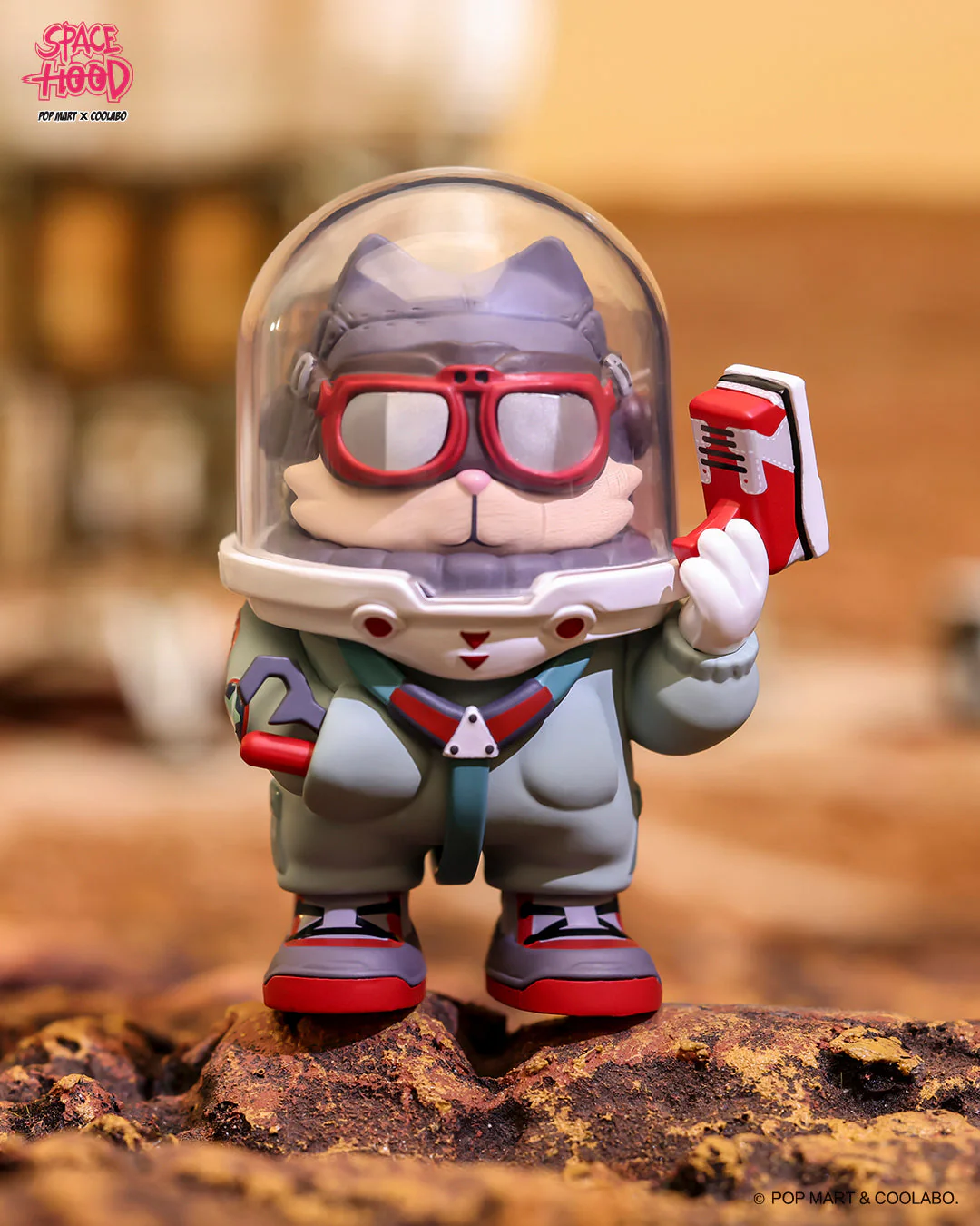 POP MART CooLabo SpaceHood Series
