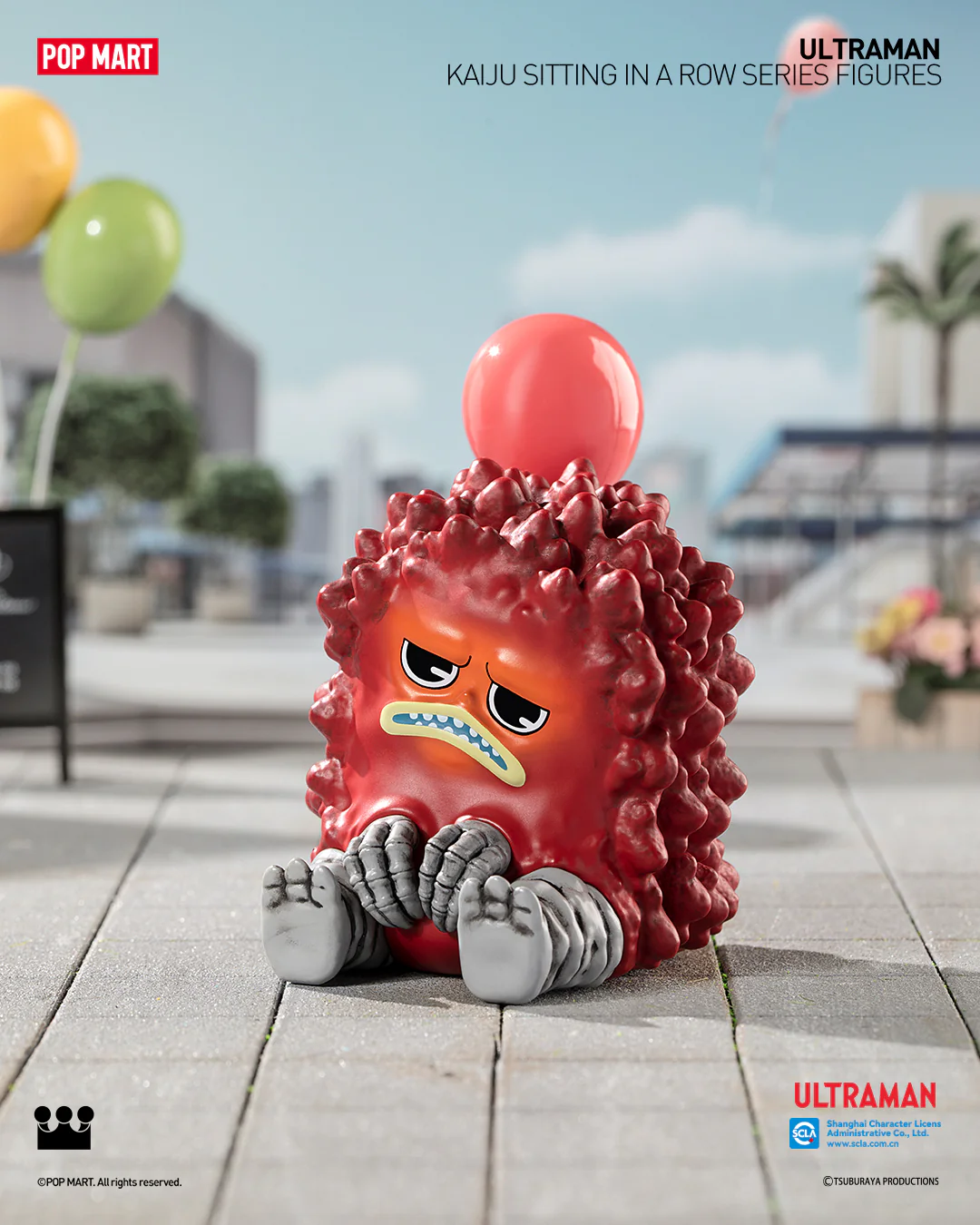 POP MART KAIJU Sitting in a Row Series Figures