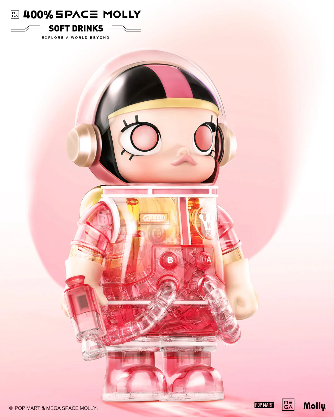 MEGA Space Molly Soft Drinks Series 400%