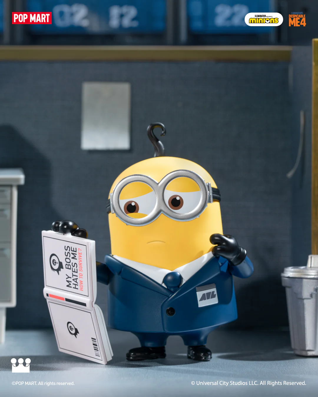 POP MART Universal Despicable Me 4 Series Figures