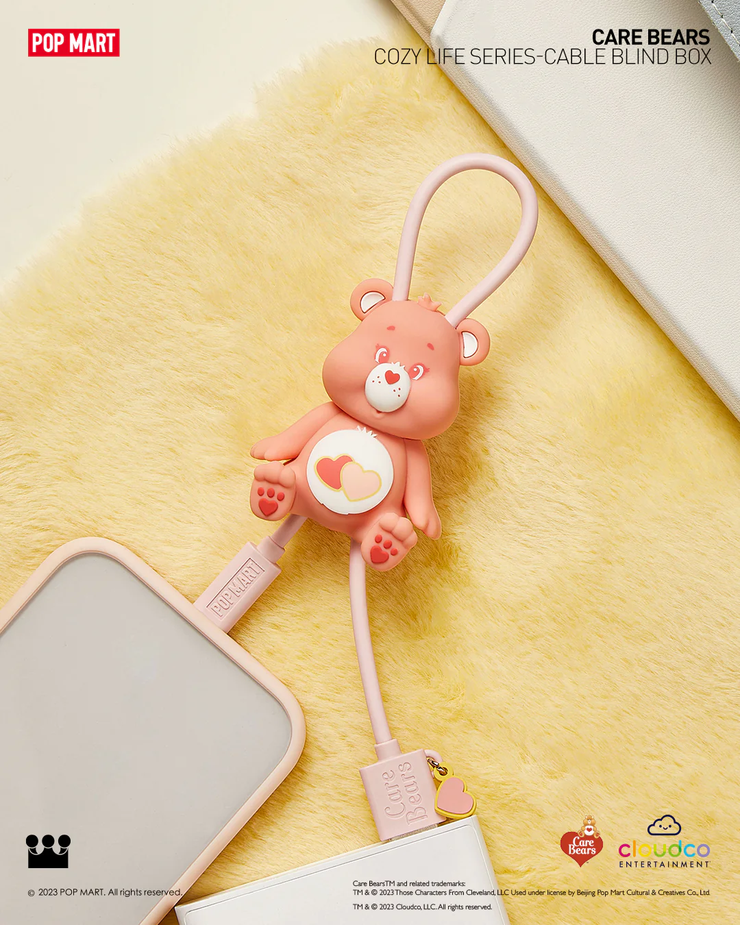 POP MART Care Bears Cozy Life Series-Cable Blind Box (Type-C)