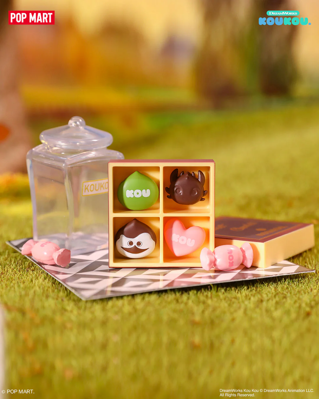 POP MART Koukou Leisurely Afternoon Tea Series Prop