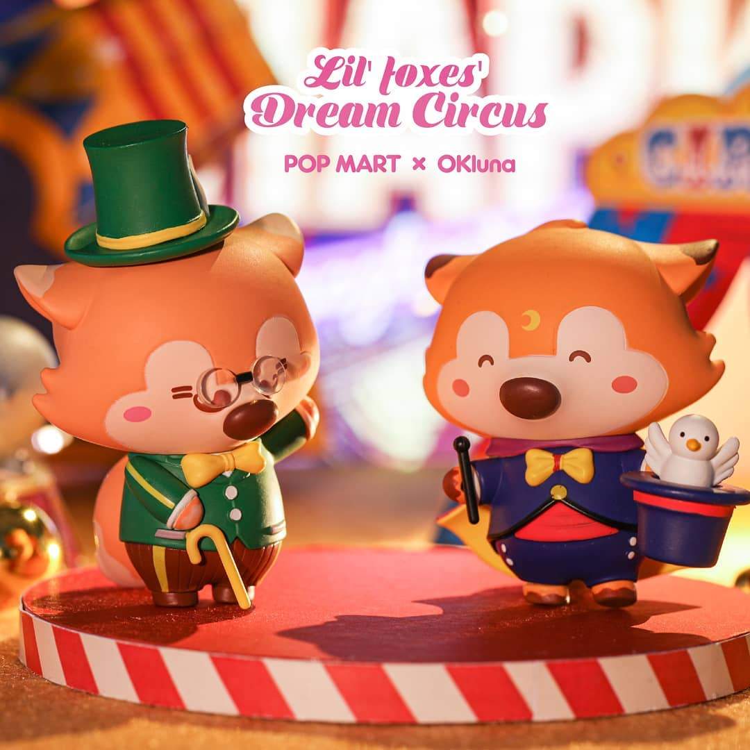 POP MART Lil' Foxes Dream Circus Series