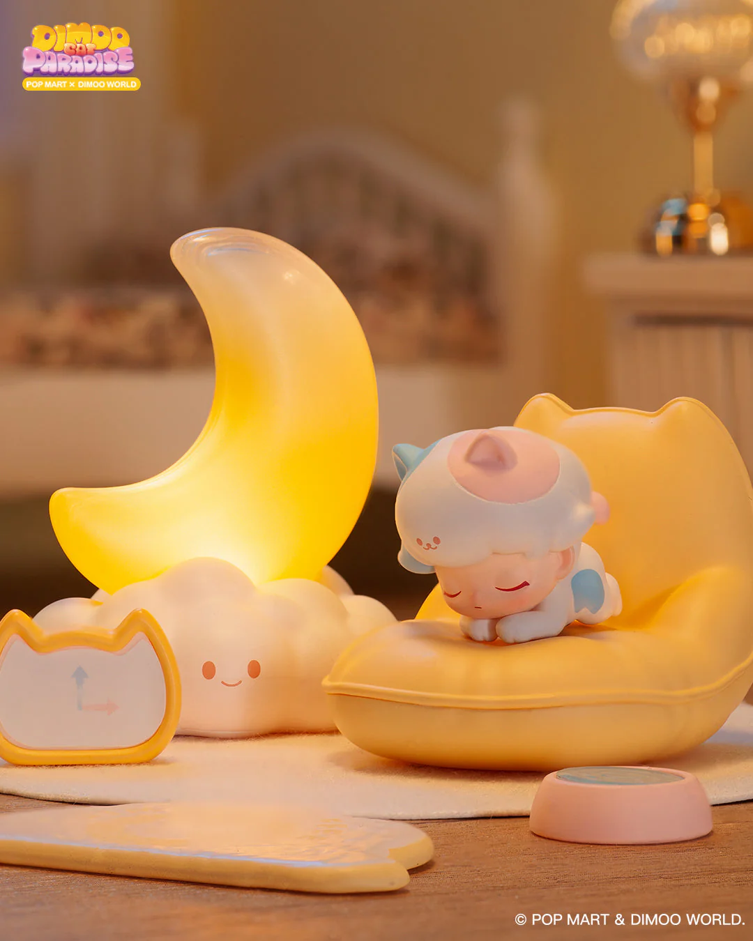 POP MART Dimoo Cat Paradise Series Prop