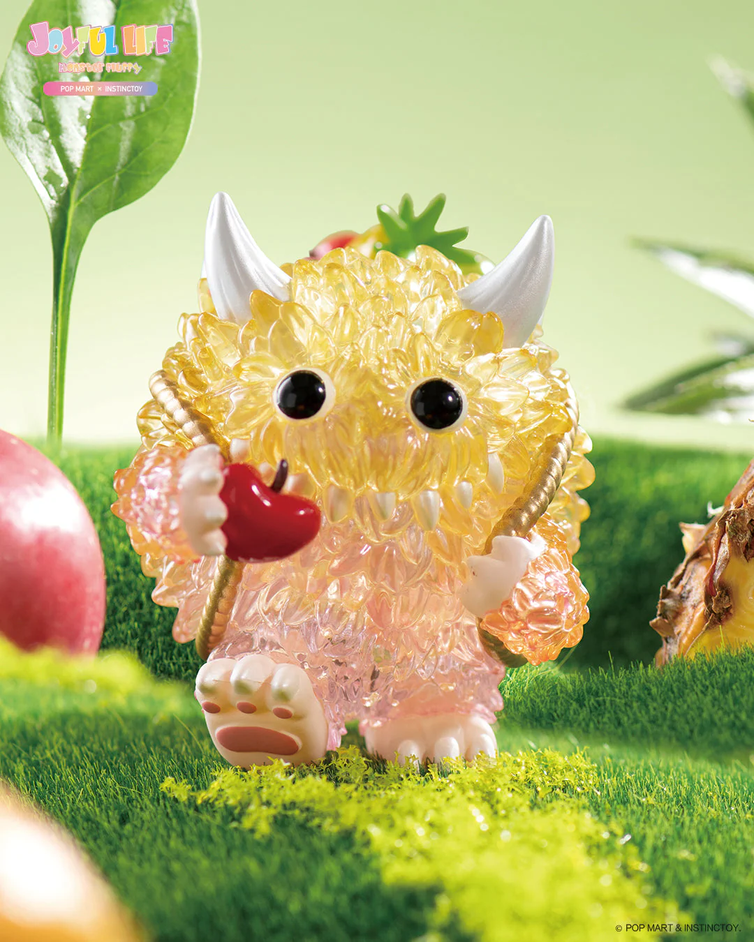 POP MART INSTINCTOY Monster Fluffy Joyful Life Series
