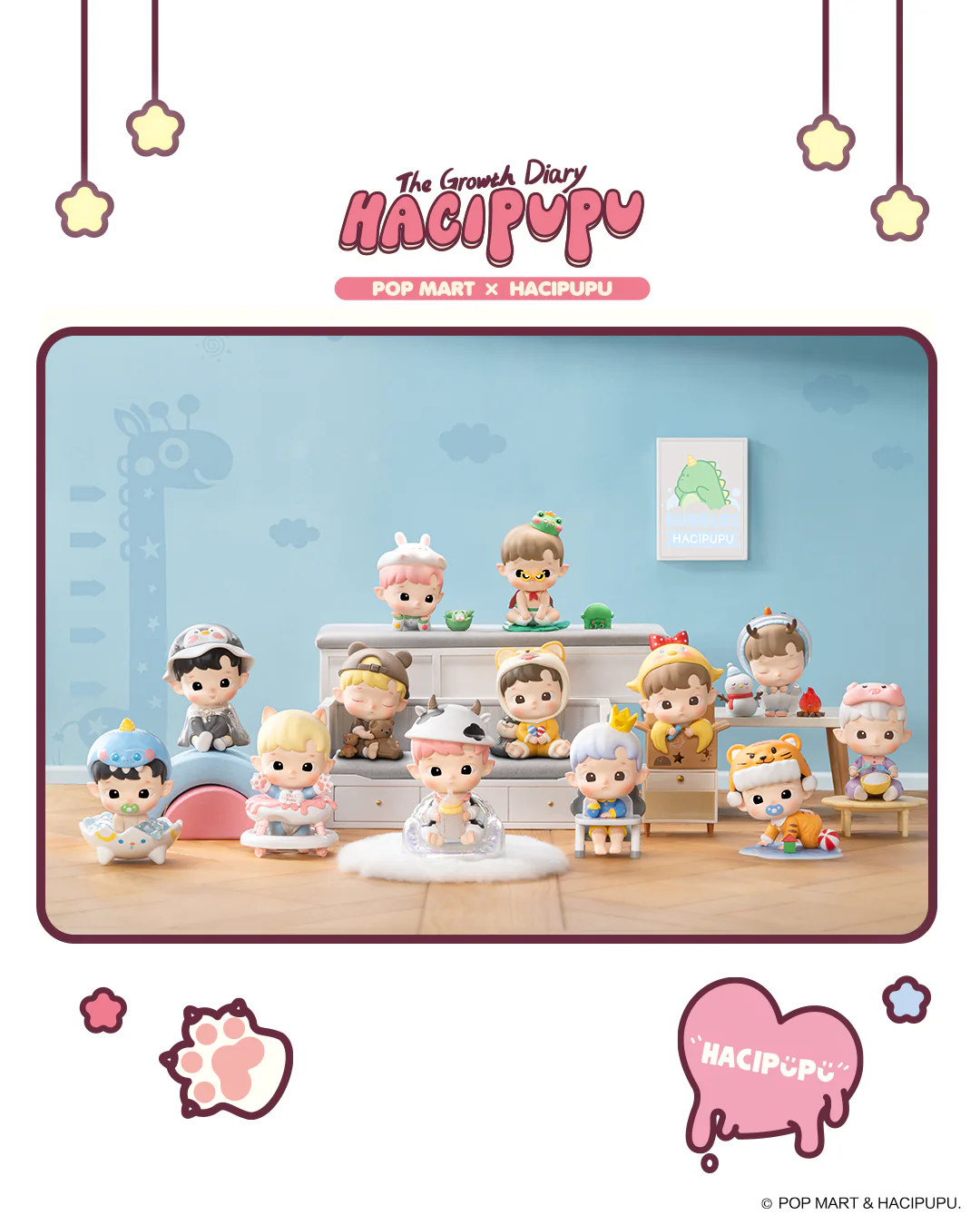 POP MART Hacipupu The Growth Diary Series