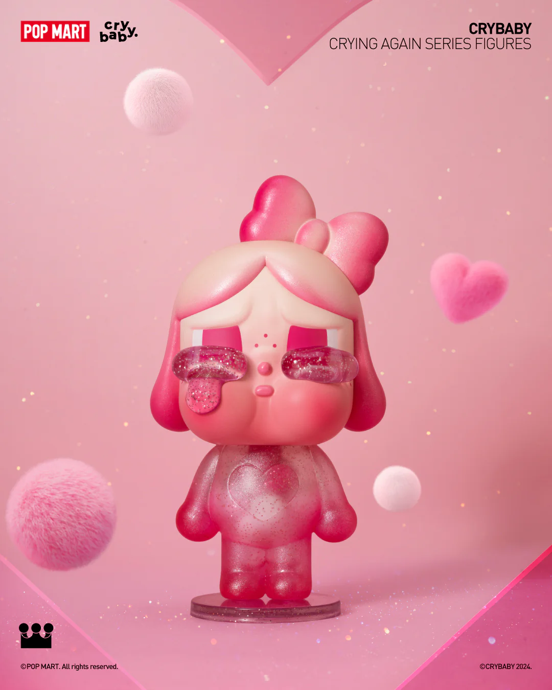 POP MART CRYBABY Crying Again Series Figures