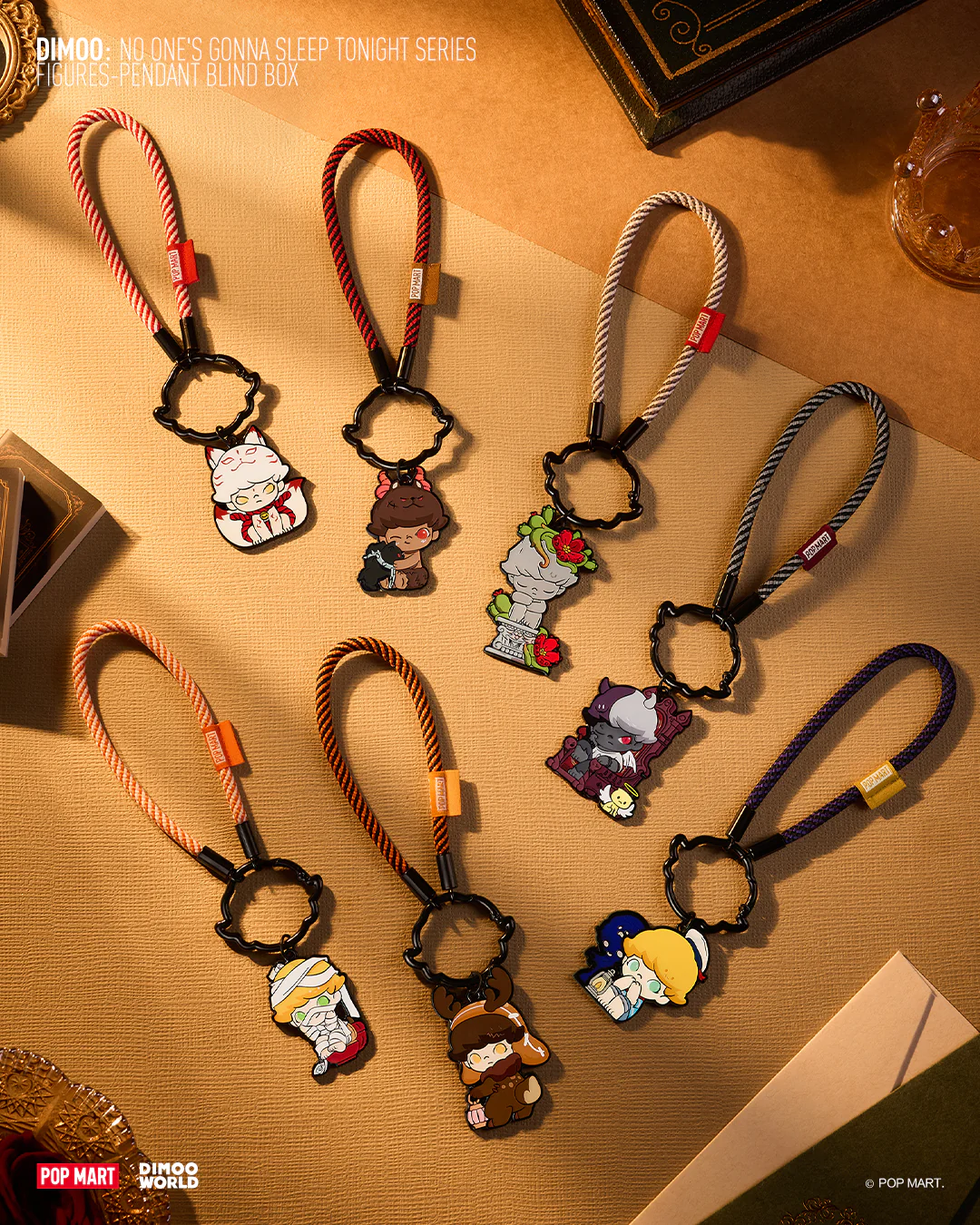 POP MART Dimoo No One's Gonna Sleep Tonight Series - Pendant Individual Blind Box