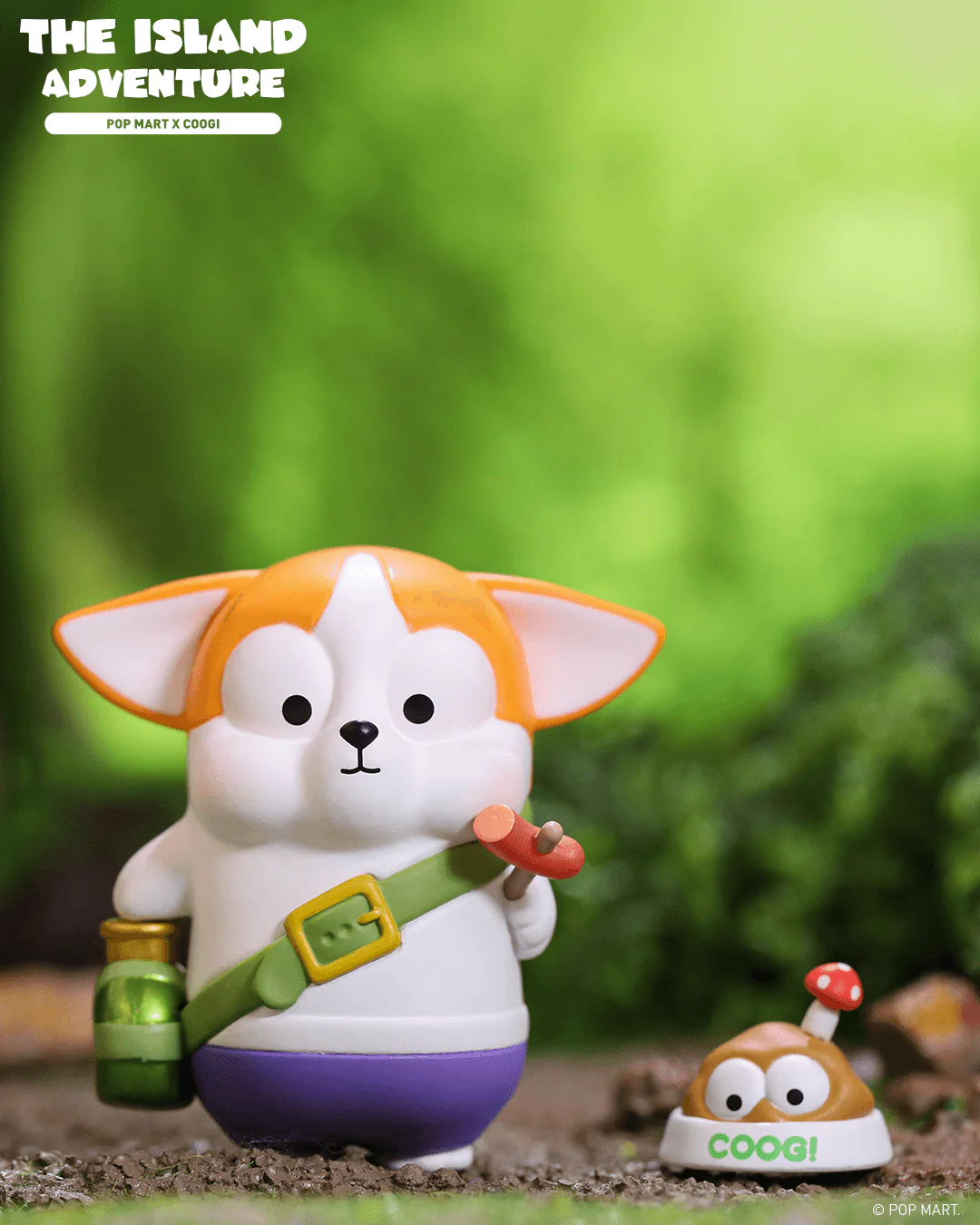 POP MART Coogi & Foody The Island Adventure Series