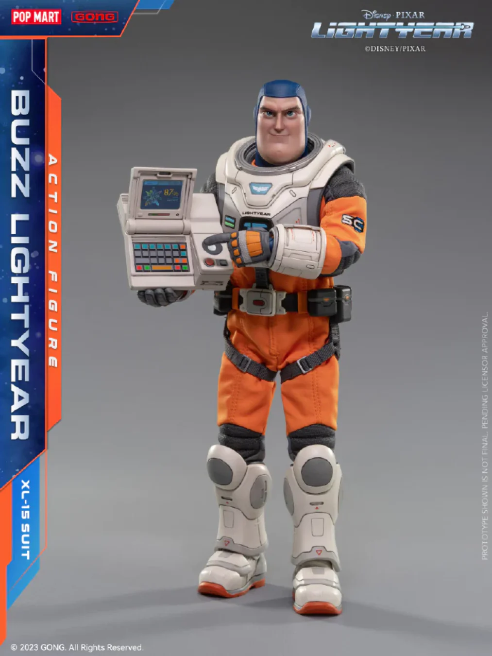 POP MART LIGHTYEAR: Buzz Lightyear XL15 suit Collectible Action Figure